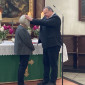 Segnung durch Dekan Breu