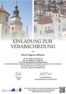 Verabschiedung Pfarrer Löfflmann
