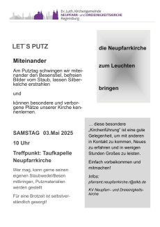 Putztag Neupfarrkirche